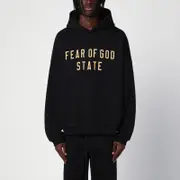 [Fear of God Essentials] Black hoodie with logo XXS Black