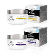 Olay’s Natural Aura Day and Night Face Cream Combo-with SPF 15 Pack of 2 | 100g
