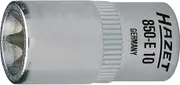 Hazet 850-E10 1/4 Inch Drive Torx Socket, E10 Size