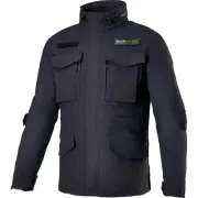 Alpinestars 3201424-10-L MO.ST.EO Field Waterproof Primaloft Jackets Lg Black