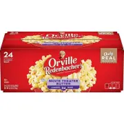 Orville Redenbacher's Microwave Popcorn, Movie Theater Butter Flavor, 3.29 oz.,