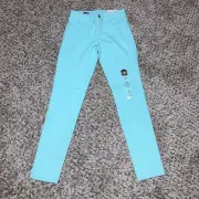 Arizona Girl’s Pants Knit Jeggings Size 12 Light Blue New