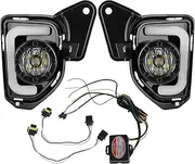 Gearwell DRL Fog Lamps, 12V LED Daytime Running Lights Compatible with Hiace 2014‑2018, 6000K‑6500K Vehicle Light Kit