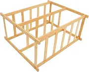 KITANDOVE Shoes Storage Organizer Bamboo Shoes Rack Versatile Storage for Flip-Flops Sneakers Heels Sturdy Space-Saving Easy to Clean