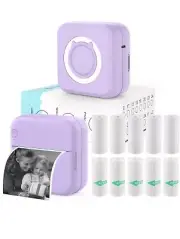 Mini Sticker Printer - Mini Pocket Printer for iPhone Thermal Print