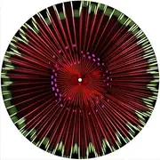 Slipmat Slip Mat Scratch Pad Felt for Any 12" LP DJ Vinyl Turntable Record Player Custom Graphical - Explosive 13