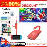 Switch Dock, USB C Hub Adapter, 4K@60Hz HDMI Switch Docking Station Portable TV