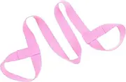 Yoga Mat Straps Yoga Mat Wrapped Rope Yoga Strap for Carrying Mat Yoga Mat Strap Band Picnic Blanket Carrier Adjustable Mat Sling Camping Mat Carrier Polyester Cotton Pink