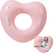 Toddler Pool Float - Inflatable Heart Pool Float - Giant Romantic Love Shaped Raft for Adults | Water Lounge Chair for Pool, Lake & Beach, Perfect for Weddings, Bridal Showers, Engagement Photos