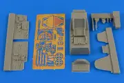 Aires 4686 1/48 Bf109G5 (Early) Cockpit Set For Eduard