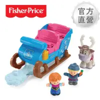 在飛比找momo購物網優惠-【Fisher price 費雪】冰雪奇緣雪橇組