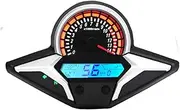 Gauge Cluster Meter, for CBR250R CBR 250 2012 2013, Motorcycle Universal Speedometer Tachometer Odometer Instrument Motorcycle Trip Meter(Only Speedometer)