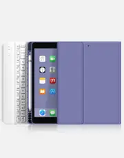 Rk102 Bluetooth Keyboard and Case for iPad 10.22021/2020/2019/iPad Air 10.5/iPad Pro10.5-purple