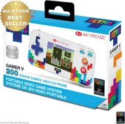 DGUNL-7030 Tetris Gamer V Classic Handheld Console – 201 Games in 1
