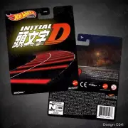 Initial D Manga AE86 TRUENO Civic RX7 Skyline Evo Custom Hot Wheels Card Diecast