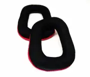 From Oz Headphone Foam Cushion Padding Earmuff Logitech G35 G930 G430 F450 Red