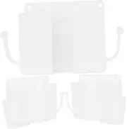 3pcs Wall Mount Phone Stand Hooks for Remote Cell Phone Cable Storage Tv Remote Organizer Shower Cell Phone Holder