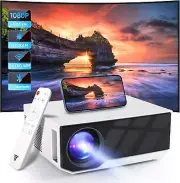 Projector with Wifi and Bluetooth, 16000Lumens Portable Mini Projector,Native