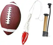 Oshhni PU Leather Football, Rugby Ball, Recreational Play Ball, Competition Ball and Mesh Bag
