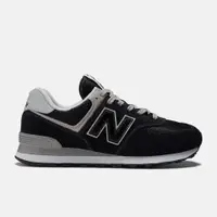 在飛比找PChome24h購物優惠-【New Balance】574 系列 男女 休閒鞋 黑-M