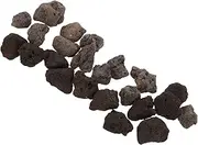 ORFOFE Volcanic Rock Fish Tank Decor Lava Stone Cave for Aquarium Small Obsidian Volcanic Rock Sauna Accessory