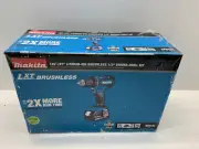 Makita XFD131 18v LXT Lithium Ion Brushless Cordless 1/2"" Driver Drill Kit