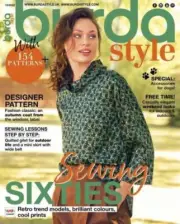 Burda Style Magazine Issue 10 2022 Fashion Sewing 154 Patterns