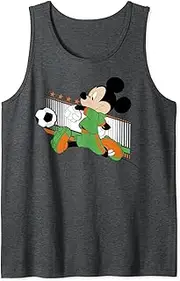[Disney] Mickey And Friends Mickey Mouse Ireland Soccer Tank Top