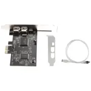1X(PCI-E PCI Express FireWire Card, IEEE 1394 Controller Card with Firewire3959
