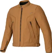 Alpinestars Clayton WR Motorcycle Textile Jacket, brown, Size XL for Men