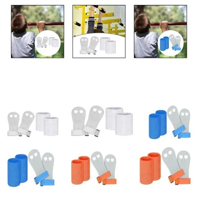 Kids Gymnastic Hand Grips Gloves Wrist Support Skin Friendly Multifunctional