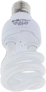 MFMEXUL Reptile Habitat UVB Light Bulb for Terrariums, UVB10.0, as described