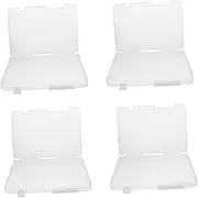 ETHZZLE Storage Box Lids Pcs Canvas Storage Boxes Stackable Document Folder Pp Material