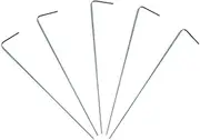 Abaodam 40pcs Heavy Duty Tent Stakes Durable Garden Ground Stakes for Camping Canopies Tarps Secure Your Tent Hard Ground with Strong Pegs Easy to Install Wind Resistant