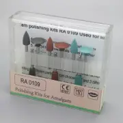 Dental Burs Rubber Polishing Amalgam Kit RA0109 for Low-Speed Handpiece RA0109