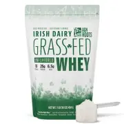 AGN Roots Grass Fed Whey Protein Powder Isolate - Unflavored - Unsweetened - ...