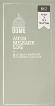 AT-A-GLANCE Auto Mileage Log Record Book, 3.75 X 6.12 Inches, Black (AAG80135..