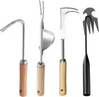 Lvpradior 4 Pack Weed Puller Tool, Stainless Steel Garden Hand Weeder, Effect...