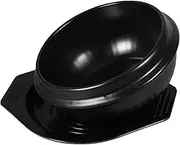 BRIGHTFUFU Vintage Korean Stone Bowl Ceramic Cooking Pot Bibimbap Soup Pot 1500ml Family Size