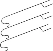 3pcs Wrought Iron Hook Shepherd Hooks Bird Feeder Hanger Stand Courtyard Fence Stakes Streetlamp Hanger Hanging Basket Stand Shepherds Crooks for Garden Lanterns
