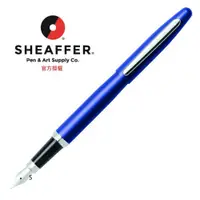 在飛比找PChome24h購物優惠-SHEAFFER VFM系列 霓虹藍鋼筆 E0940143