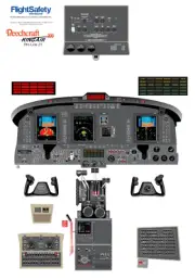 Beechcraft King Air 200 Pro Line 21 Cockpit Training Poster 24"x36"