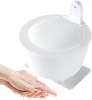 Lmyit Wall Mounted Soap Dispenser | Touchless Wall Mounted Soap Dispenser - Refillable No Drill Liquid Container Manual Pump Dispenser for Bathroom & Kitchen