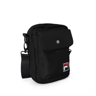 FILA 包包 Crossbody Shoulder Bag 黑 男女款 外出 側背 斜背包【ACS】BMV3014BK