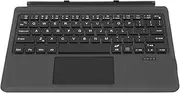 Wireless Keyboard with Touchpad, Colorful Backlit Keyboard with Rechargeable Battery, Ultra Slim Detachable Keyboard for Surface Go 1, Go 2, Go 3 (with Colorful Backlit(450mAh