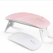 10X count Nail Lamp LED Light Potable Mini UV LED Lamp Nail Dryer Gel 6W