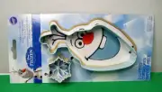 Wilton - Disney's Frozen Olaf & snowflake shape Tin Metal Cookie Cutters