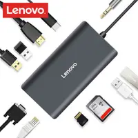 在飛比找蝦皮商城優惠-Lenovo Type-C轉HDMI/VGA/音源/USB/