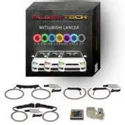 RGB LED Halo kit & IR Remote for 08-16 Mitsubishi Lancer Headlight & Fog Lights (for: Mitsubishi)