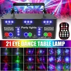 21 EYE LED Stage Laser Light DMX RGB Strobe Projector DJ Disco Party Lamp